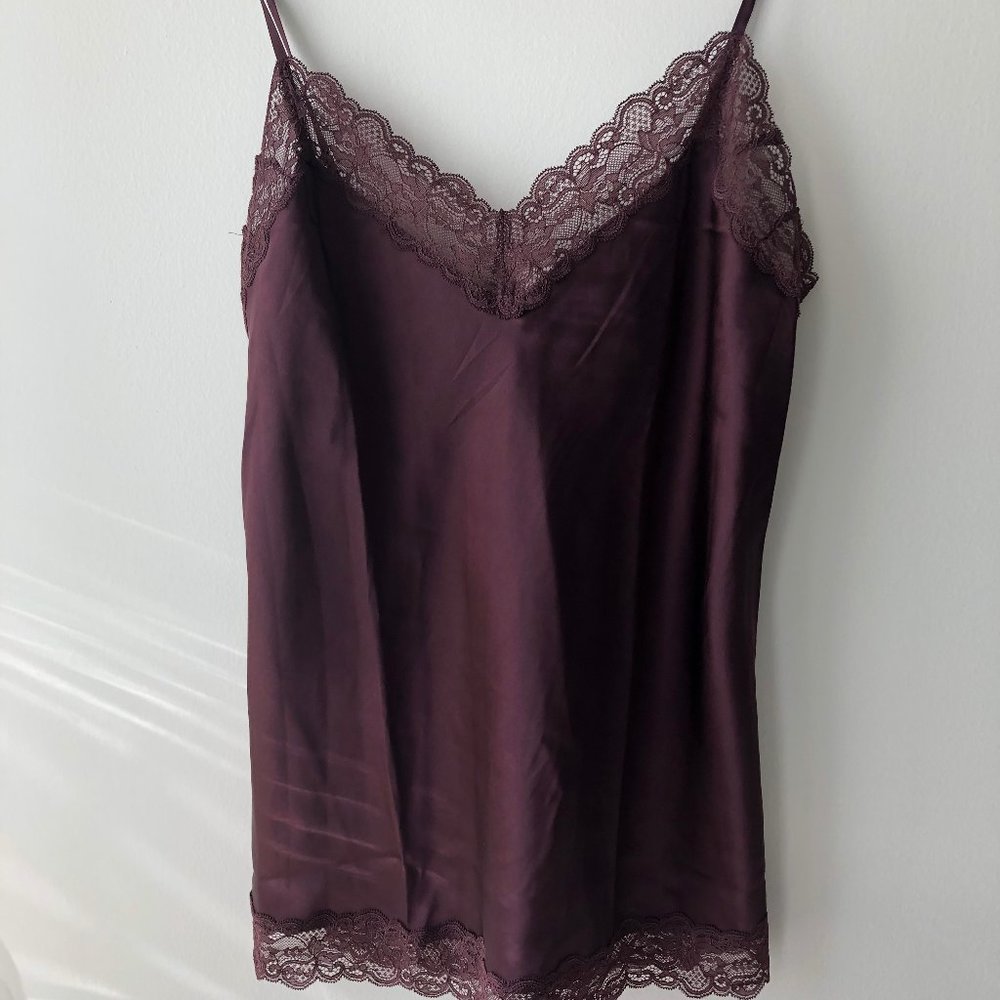 NWT Intimissimi Silk Lace Cami top Size L